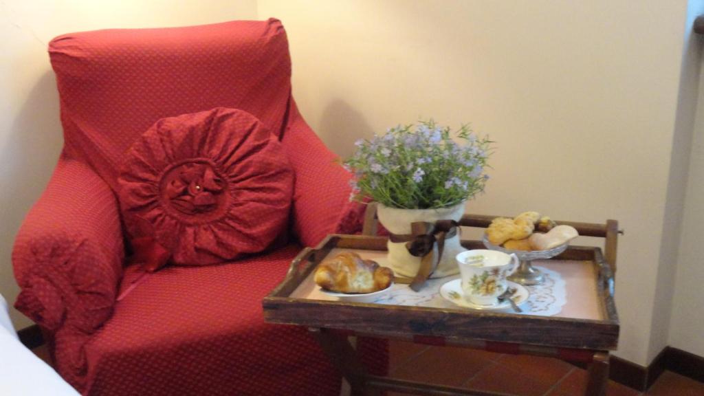 Posezení v ubytování Albergo & Ristorante Selvatico