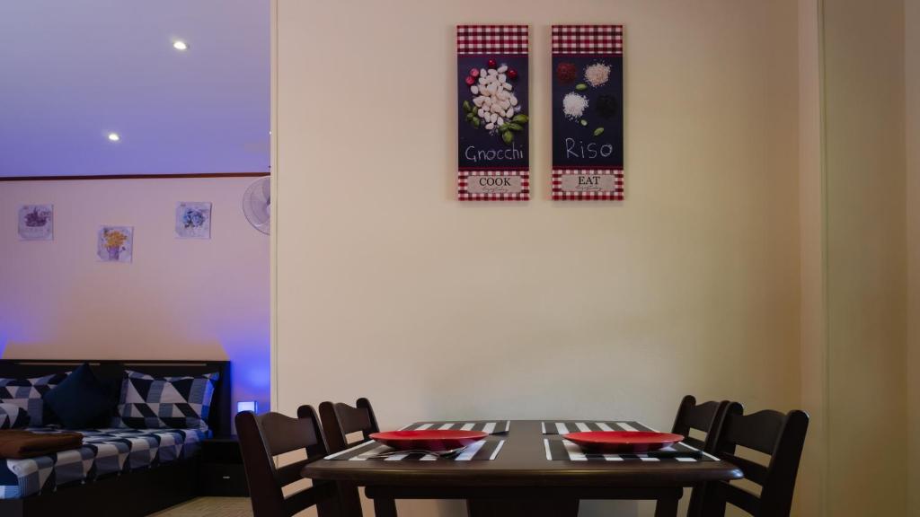 TV a/nebo společenská místnost v ubytování Cyana Resort