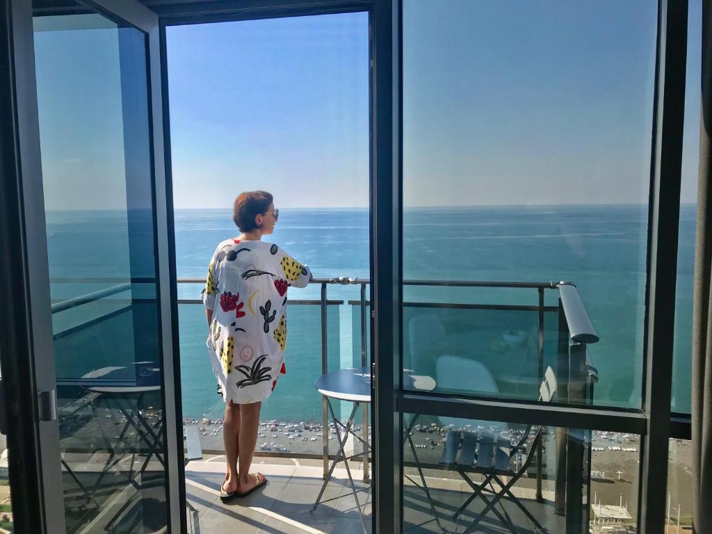 Γενική θέα στη θάλασσα ή θέα στη θάλασσα από  αυτό το διαμέρισμα