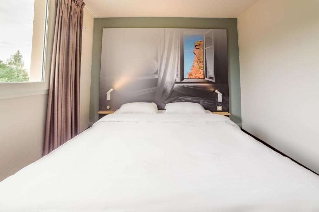 B&B HOTEL Belfort - Tweepersoonskamer - Niet-roken