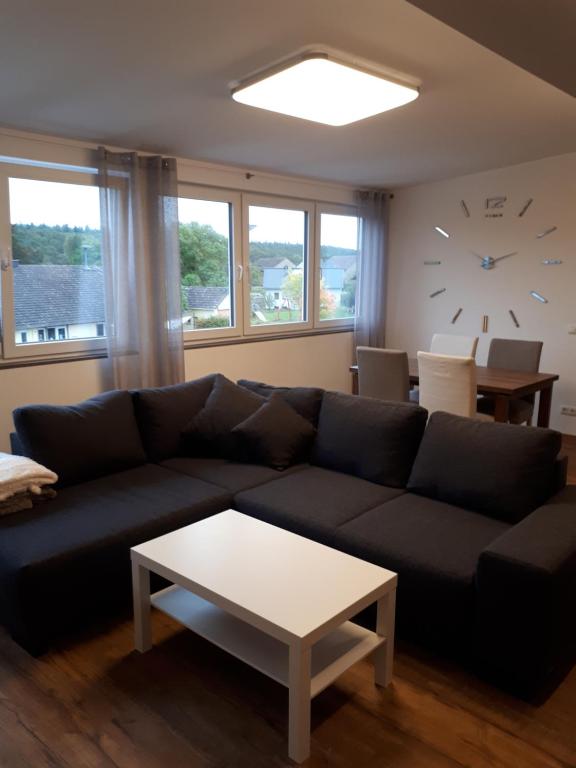 Posezení v ubytování Ferienwohnung Emely