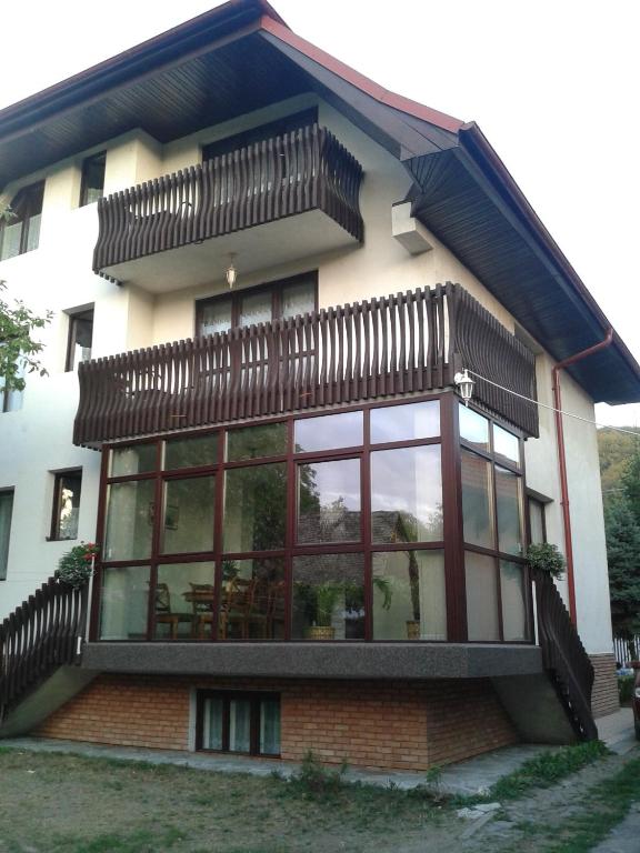 Budova, kde se bed and breakfast nachází
