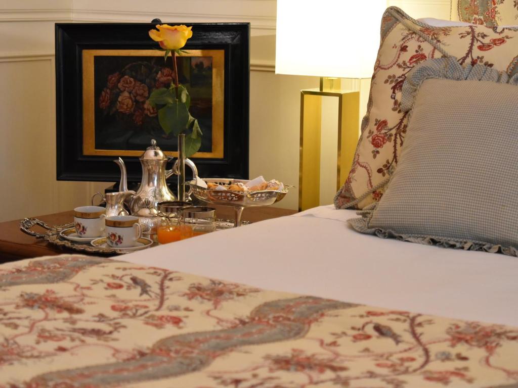Postel nebo postele na pokoji v ubytování Palazzina Mori - Luxury B&B