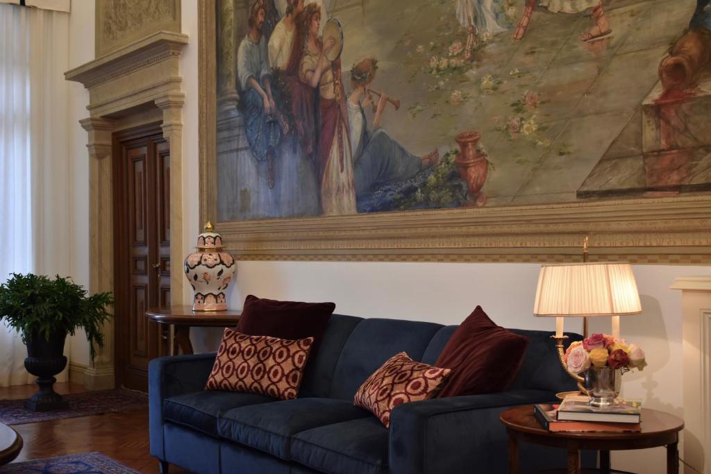 Posezení v ubytování Palazzina Mori - Luxury B&B