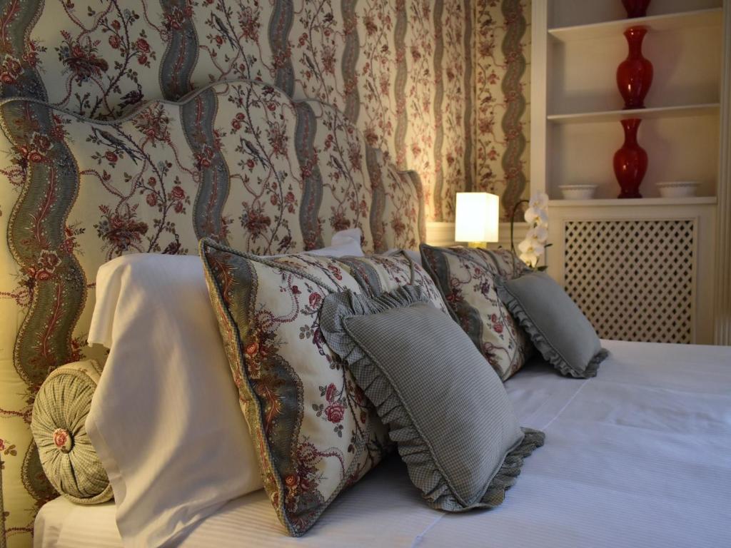 Postel nebo postele na pokoji v ubytování Palazzina Mori - Luxury B&B