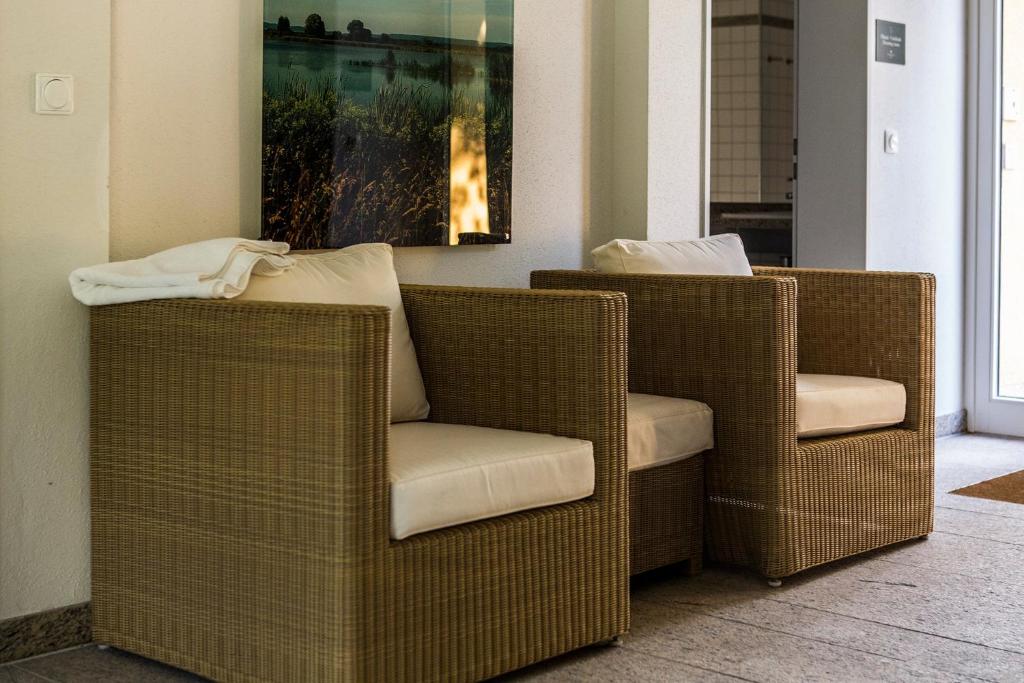 Posezení v ubytování Hubertus Hof Landhotel