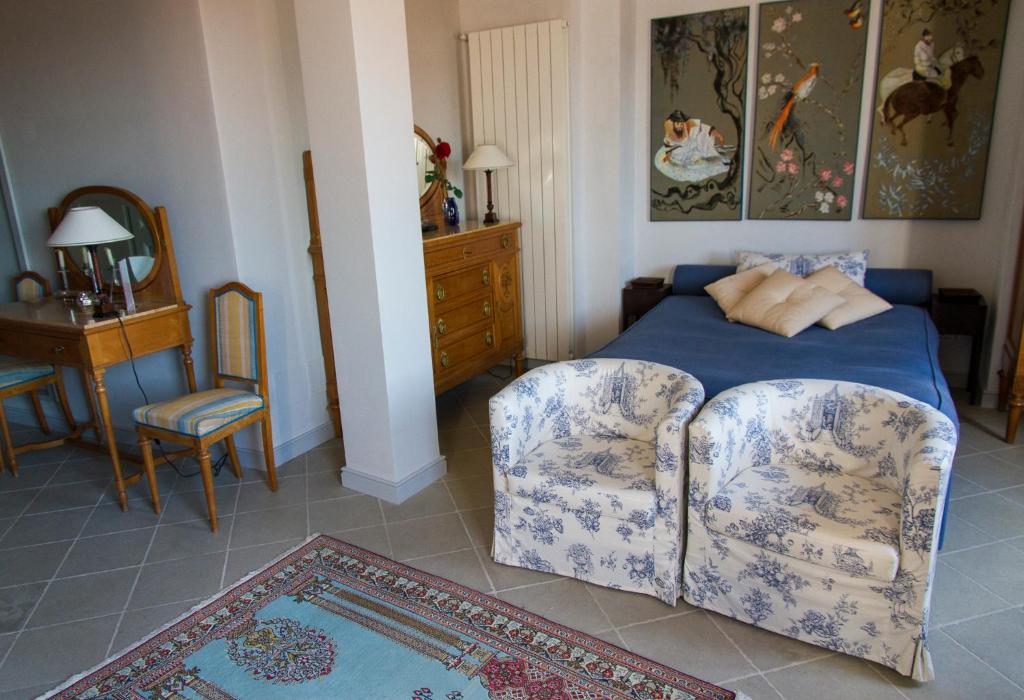 Posteľ alebo postele v izbe v ubytovaní Casina Mazzuoli