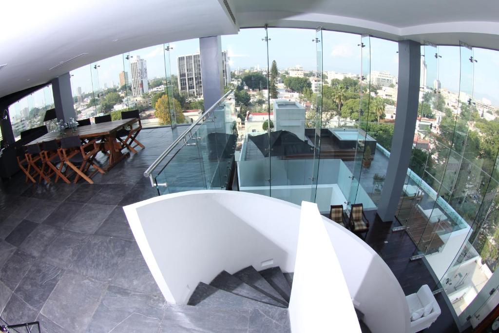Posezení v ubytování Demetria Hotel