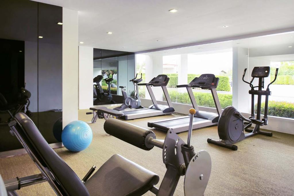 Fitness centrum a/nebo fitness zařízení v ubytování Mida De Sea Hua Hin - SHA PLUS