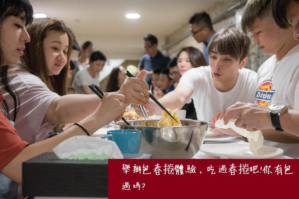 入住金屋旅棧的旅客