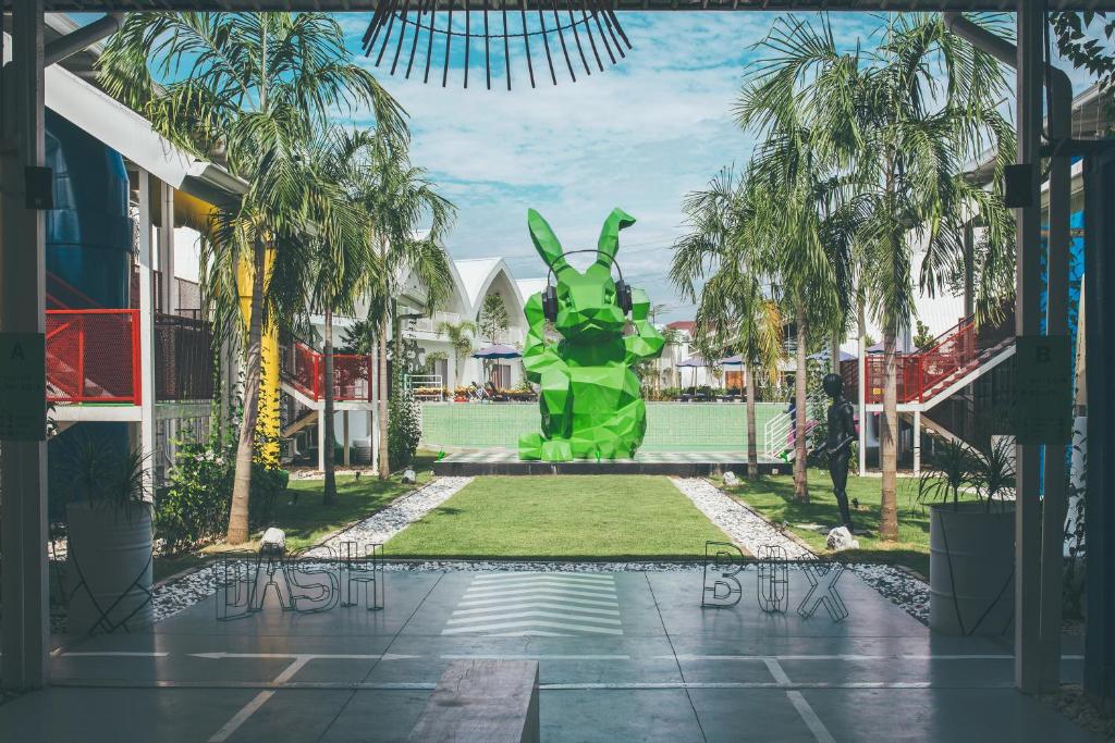 Zahrada ubytování Dash Box Hotel Cyberjaya