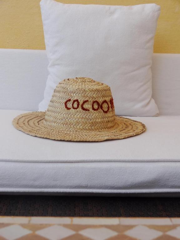 Postel nebo postele na pokoji v ubytování Riad Cocoon