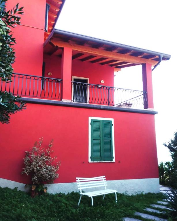 Budova, kde se bed and breakfast nachází