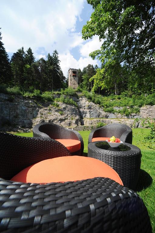 Posezení v ubytování Seehof Innsbruck