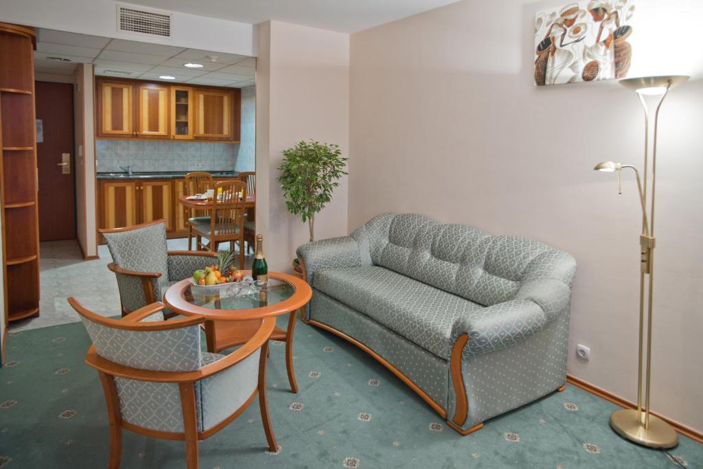 Posedenie v ubytovaní Palace Hotel Hévíz