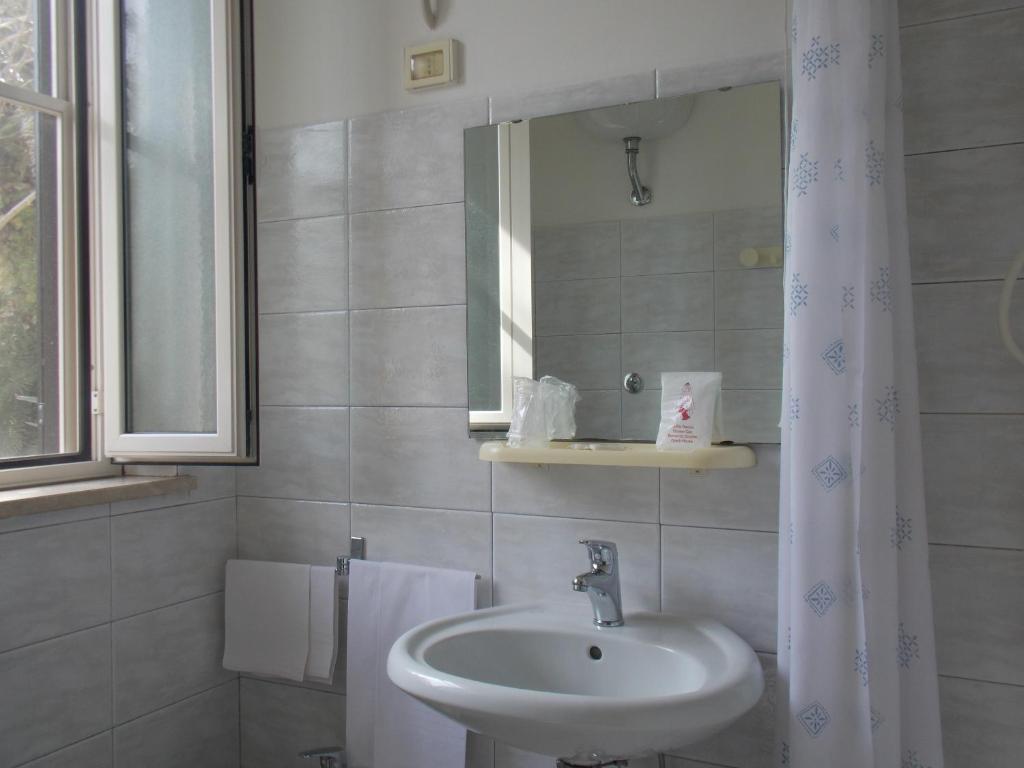 Koupelna v ubytování Hotel Villa dei Butteri - Aprilia