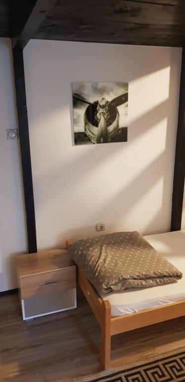 Postel nebo postele na pokoji v ubytování Apartments Agape