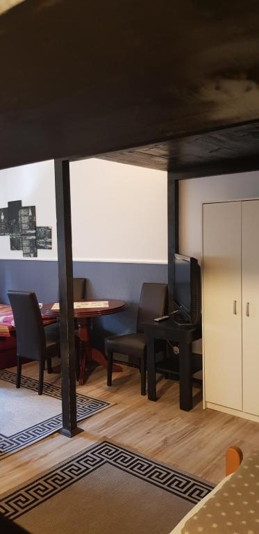 Posezení v ubytování Apartments Agape