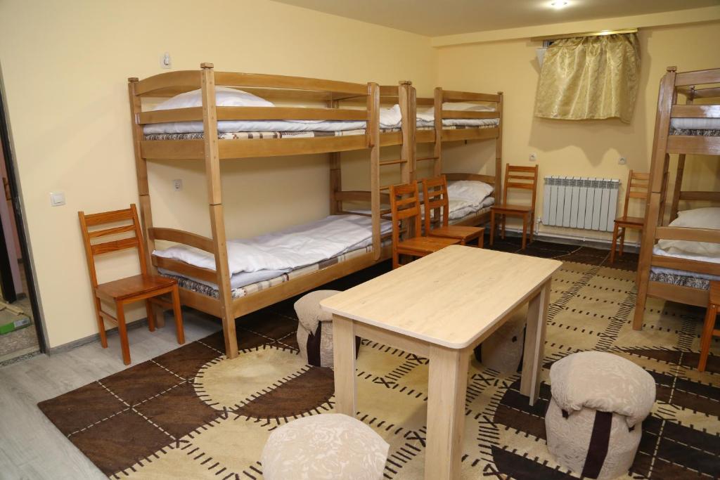 Postel nebo postele na pokoji v ubytování Arsego Hostel