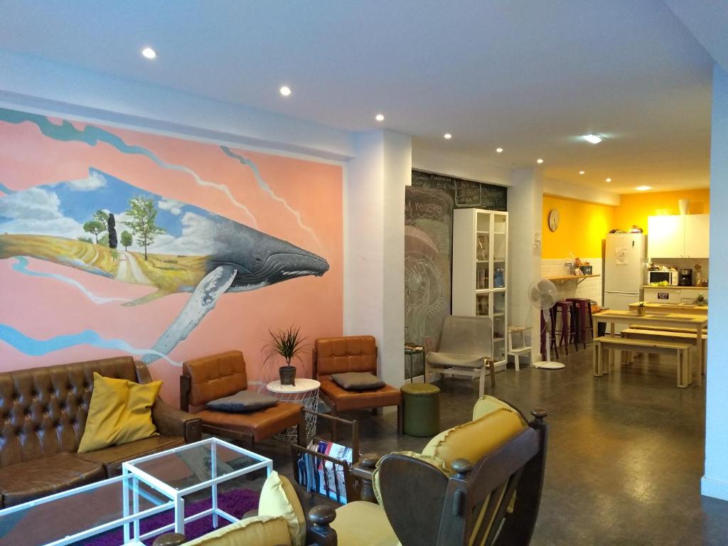 Kuchyň nebo kuchyňský kout v ubytování Balea Hostel