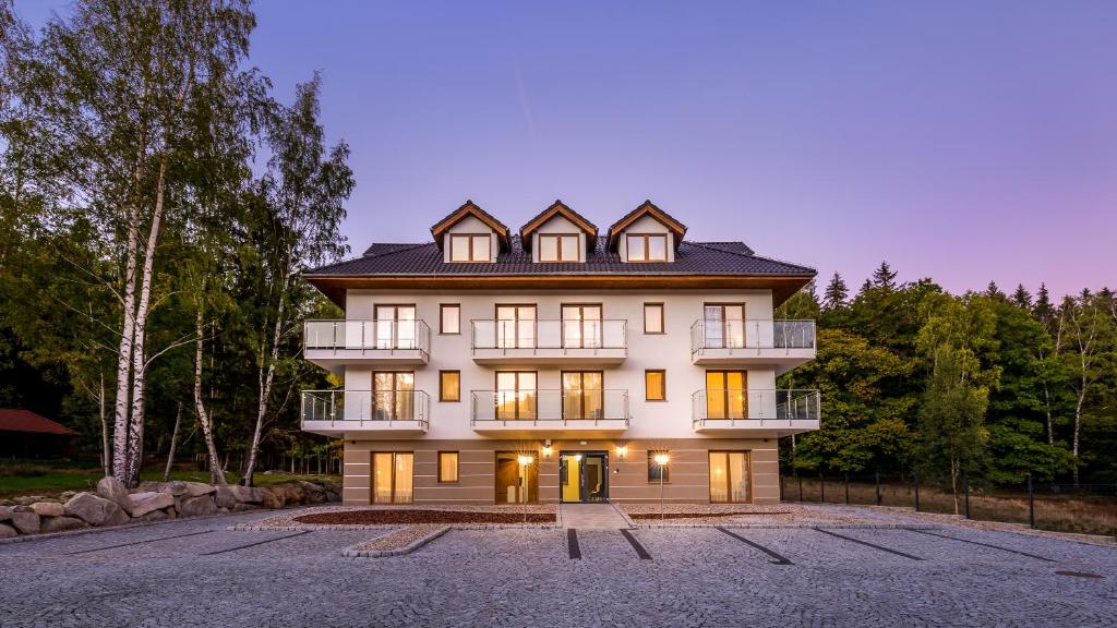 Budova, v ktorej sa apartmán nachádza