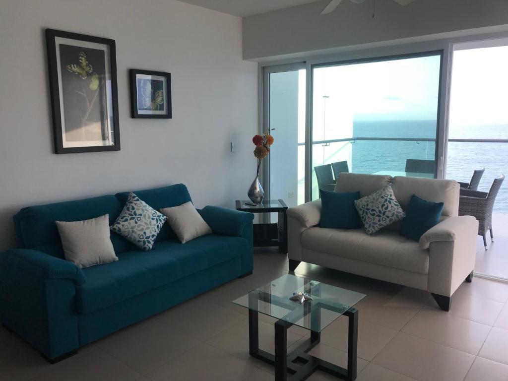 Resort Playa Azul Departamentos frente al mar - Apartamento De Três Quartos Com Vista Para O Mar