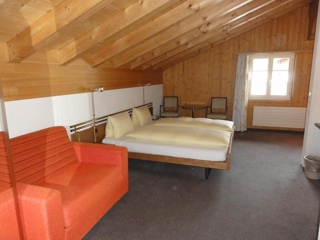 Posezení v ubytování Hotel Steinbock Grindelwald