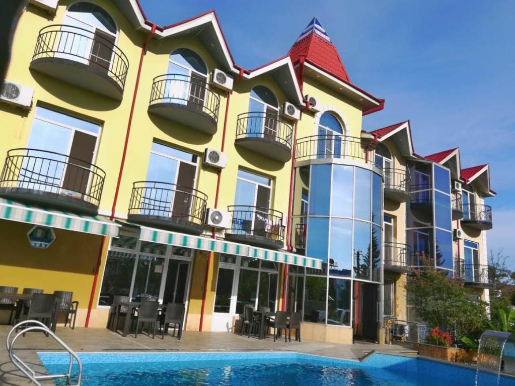 Bazén v ubytování Delta Hotel nebo v jeho okolí