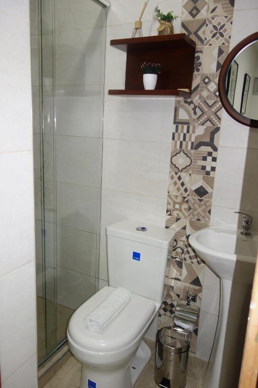 Koupelna v ubytování Hotel Maceo 55 - Colonial Inn
