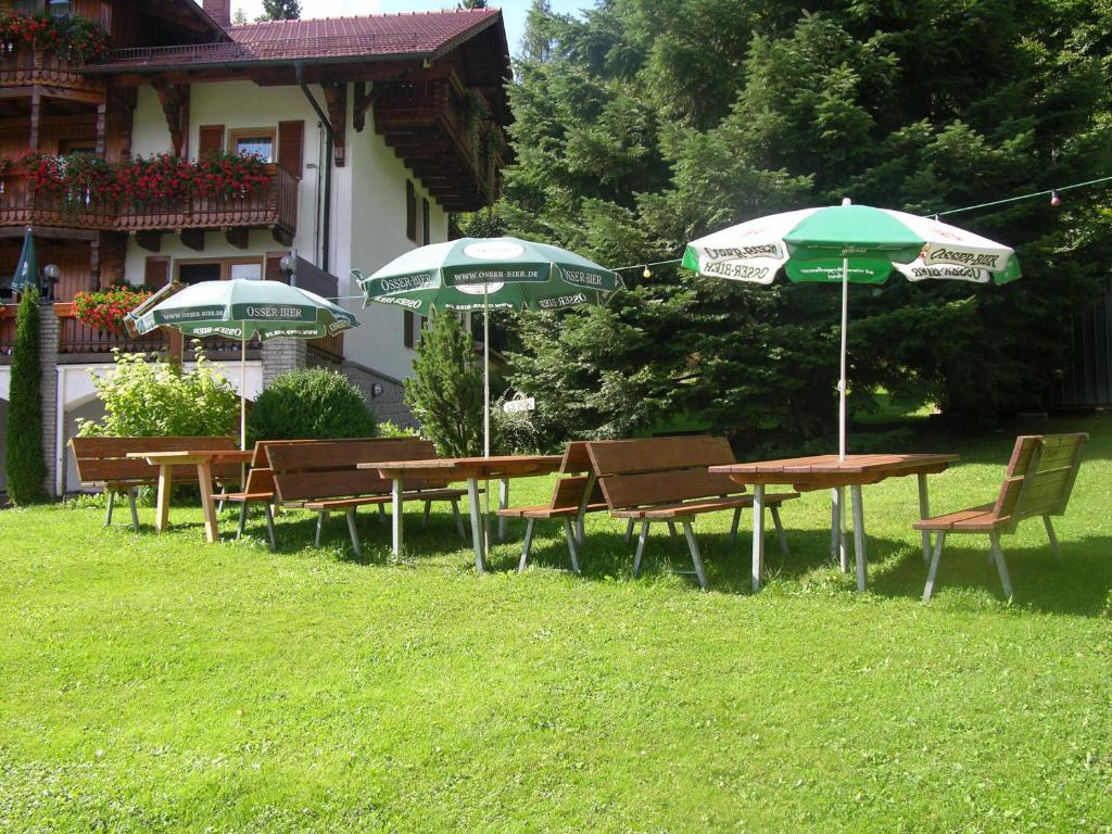 Zahrada ubytování GarniHotel - Arberblick