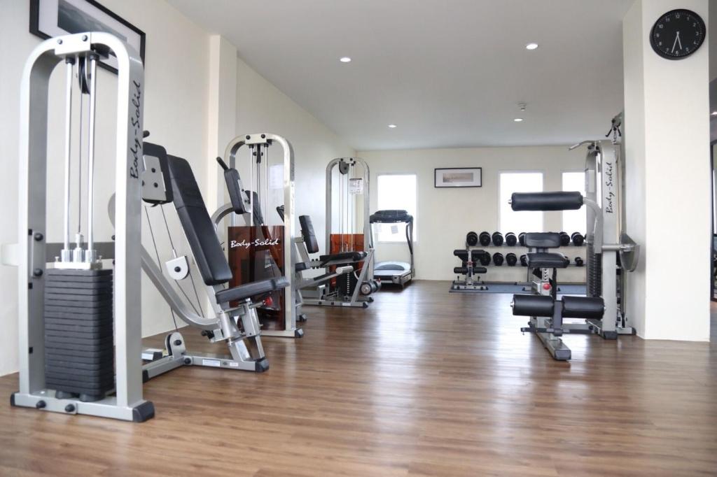 Fitness centrum a/nebo fitness zařízení v ubytování Miracle Suvarnabhumi Airport
