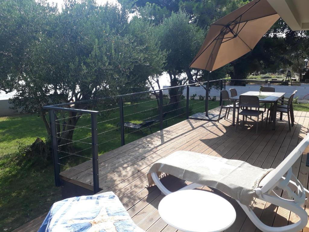 Vonkajšia záhrada v ubytovaní Punta NATUR - perfect beach experience