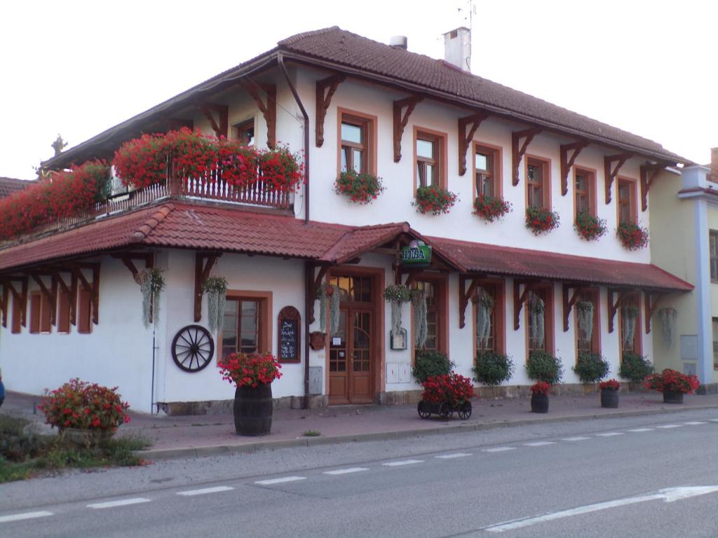Budova, kde se penzion nachází