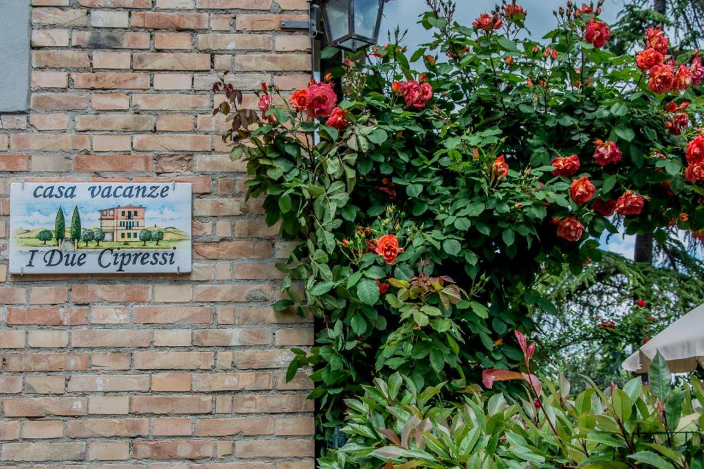 Zahrada ubytování I Due Cipressi