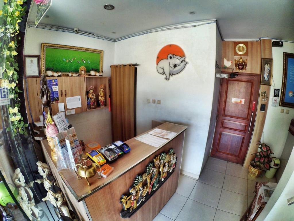 Lounge nebo bar v ubytování Cabin Hotel Bhayangkara