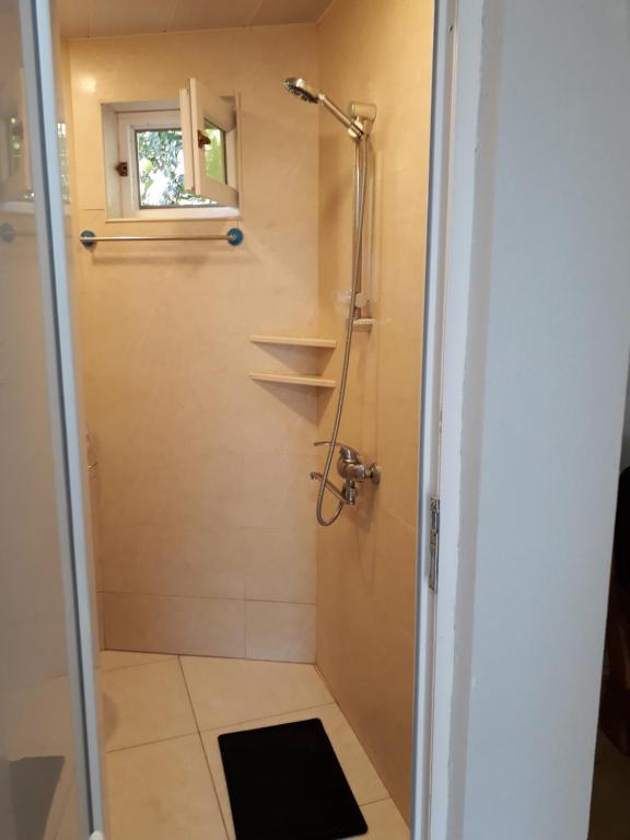 Koupelna v ubytování Guesthouse Robi