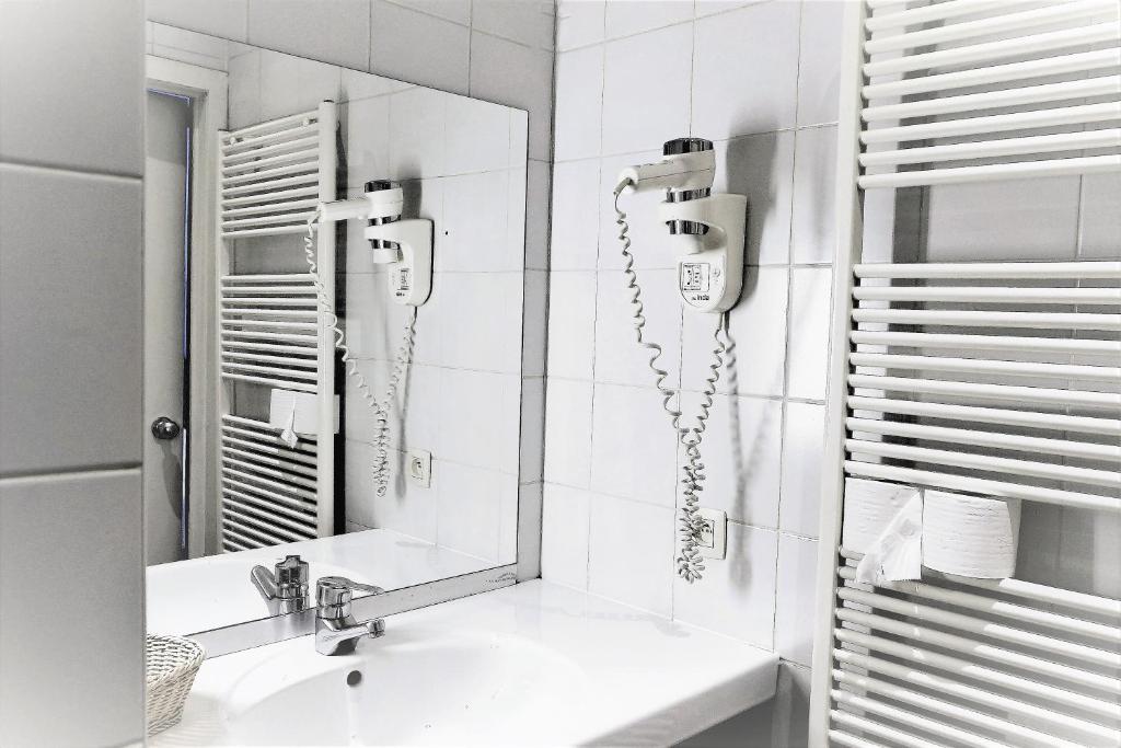 Koupelna v ubytování Hotel 't Putje