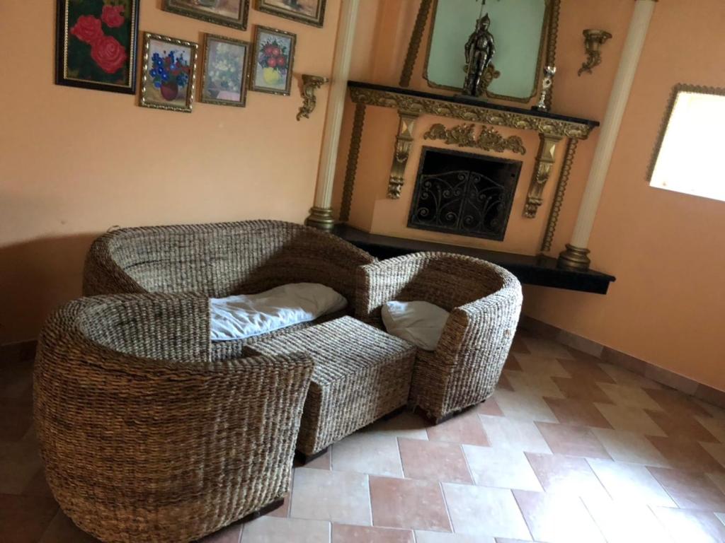 Posezení v ubytování Hotel Nikolet