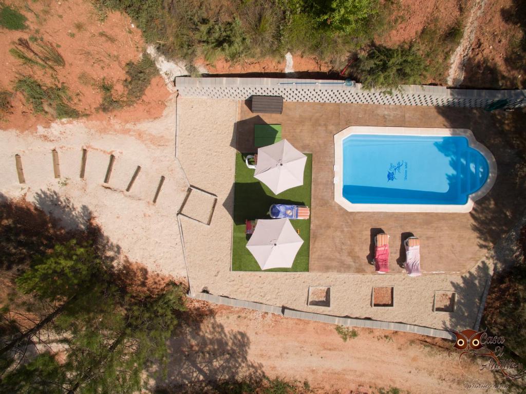 The swimming pool at or close to Casa el Autillo l