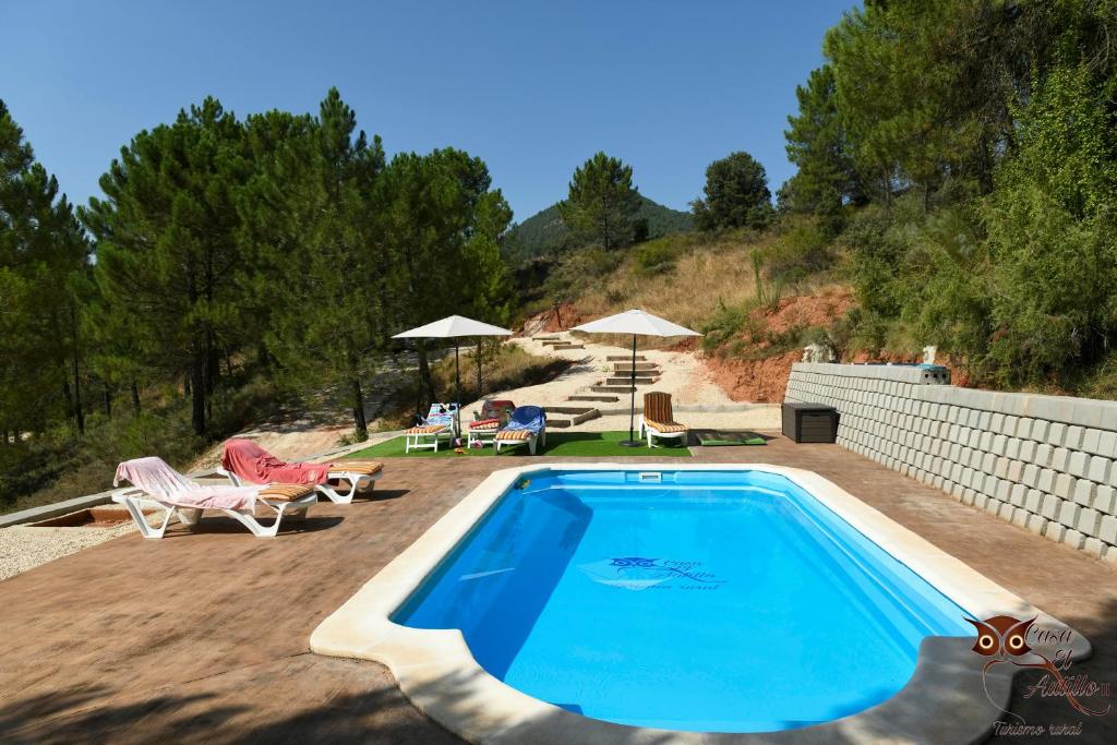 The swimming pool at or close to Casa el Autillo l