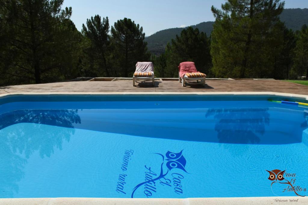 The swimming pool at or close to Casa el Autillo l