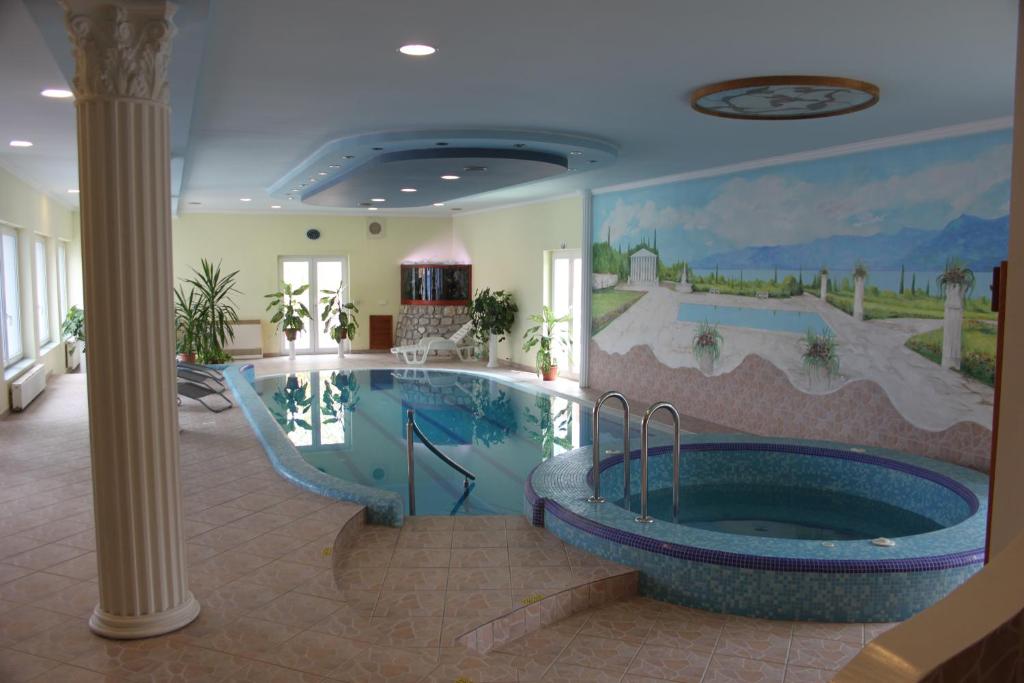 Bazén v ubytování Blue Villa Appartement House nebo v jeho okolí