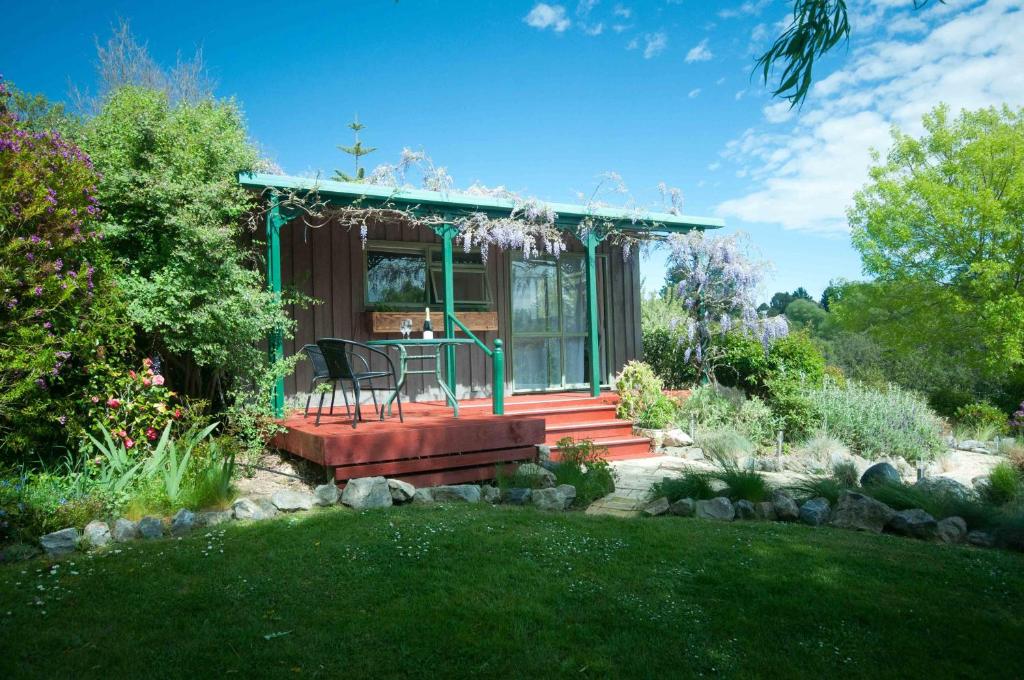Zahrada ubytování Waterwheel Cottage