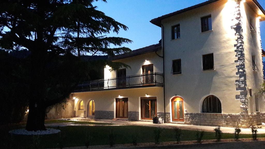 Budova, kde se bed and breakfast nachází