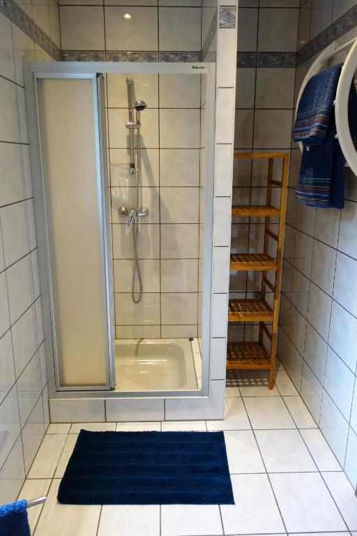 Koupelna v ubytování Villa Agnes