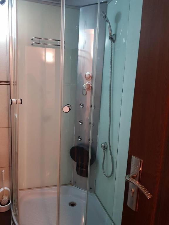 Koupelna v ubytování Hotel Magnolia