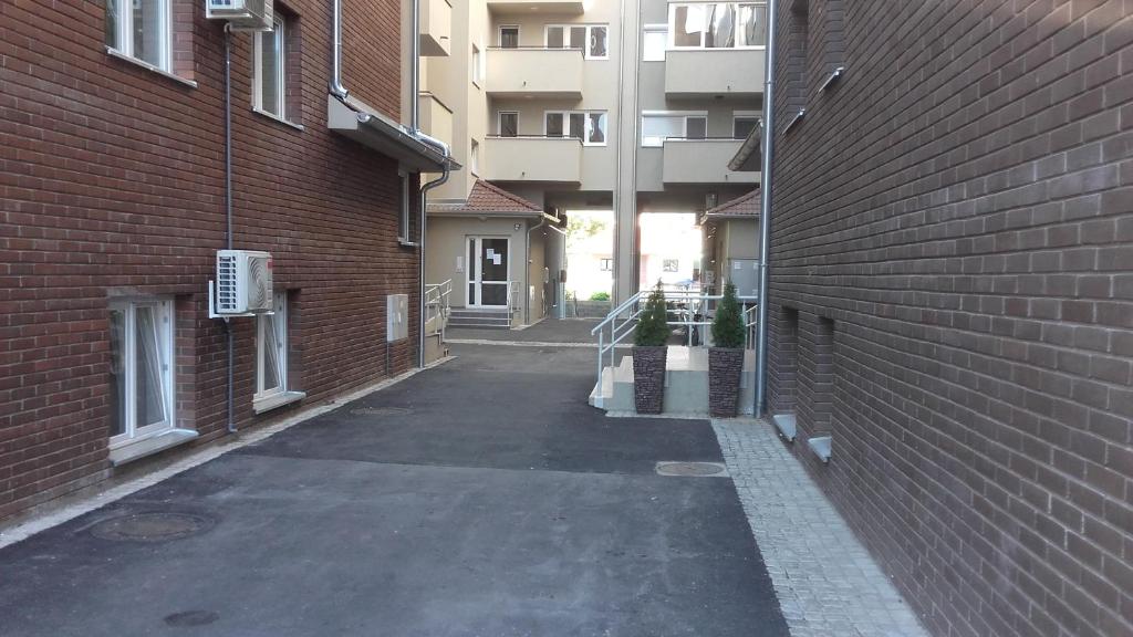 Budova, kde se apartmán nachází