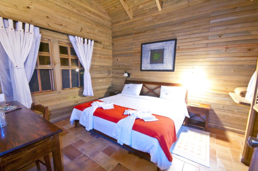 Postel nebo postele na pokoji v ubytování Finca Hamburgo La Ruta del Cafe