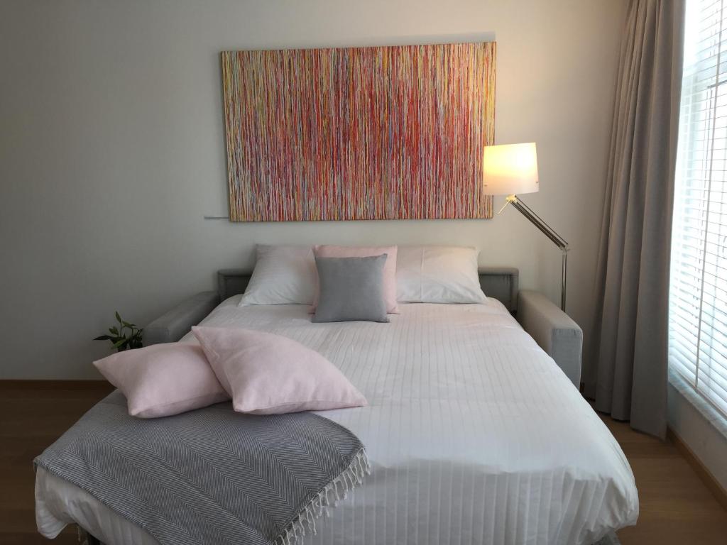 Postel nebo postele na pokoji v ubytování Antwerp Town House Accommodations