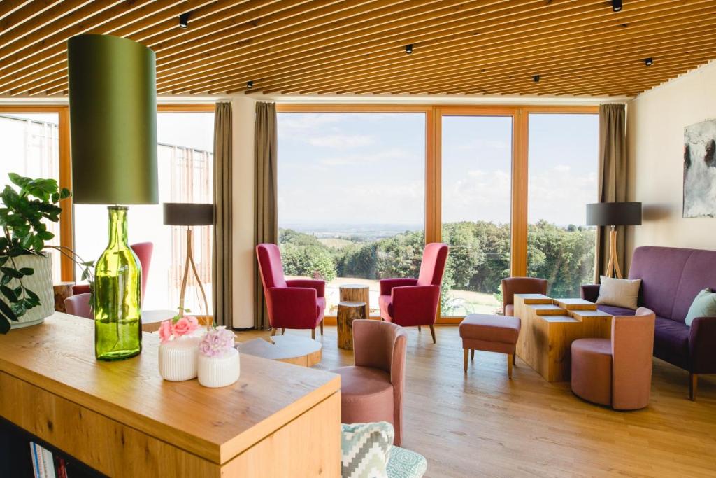 Posezení v ubytování Ratscher Landhaus